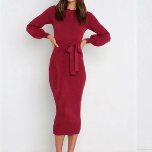 Petal and Pup red dress